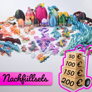 Snix Nachfüllset – Nachschub für Ihr Drachen-Display