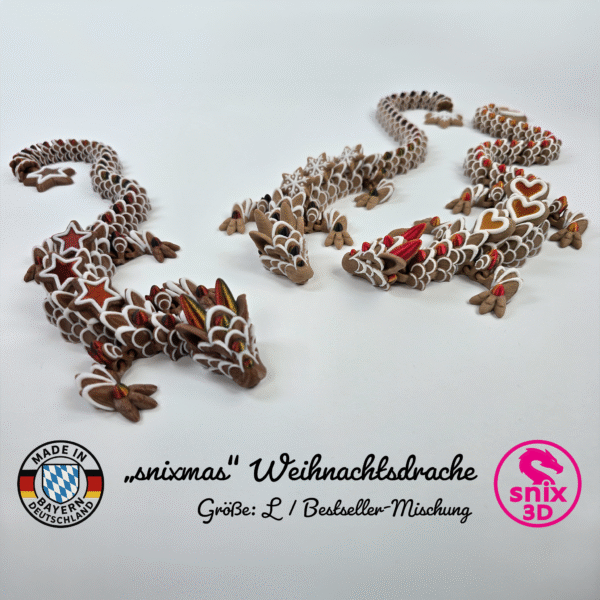 „snixmas“ Weihnachtsdrachen (versch. Größen)