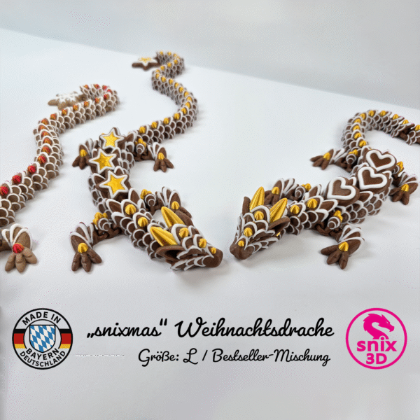 „snixmas“ Weihnachtsdrachen (versch. Größen)